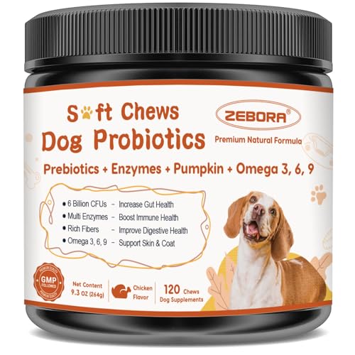 120 Soft Chews Probiotics for Dogs V2074