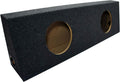 Dual 10" Subwoofer Sub Box Enclosure 5/8" MDF V85754