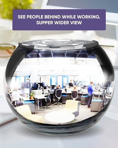 Silver Convex Mirror 8 Inch K5399