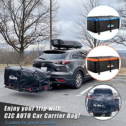 Blue 20 cu. ft Waterproof Hitch Cargo Carrier Bag E781