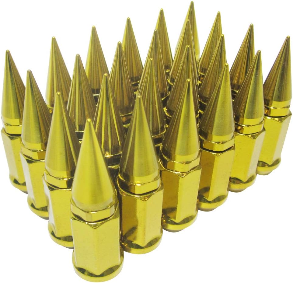24 pc Universal Extended Spike Lug Nut M12x1.5 V580