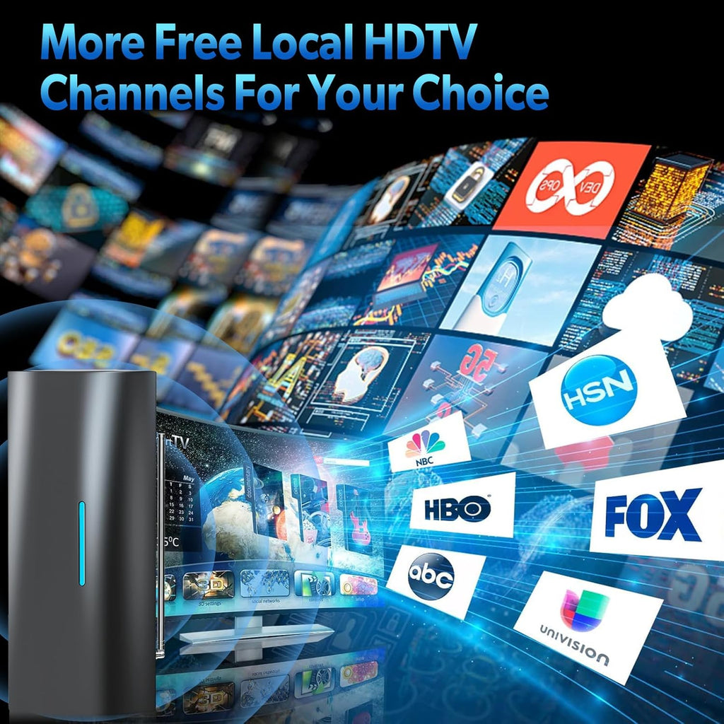 Antenna for Smart TV with Adjustable Amplifier and 36ft Coax Cable A2156