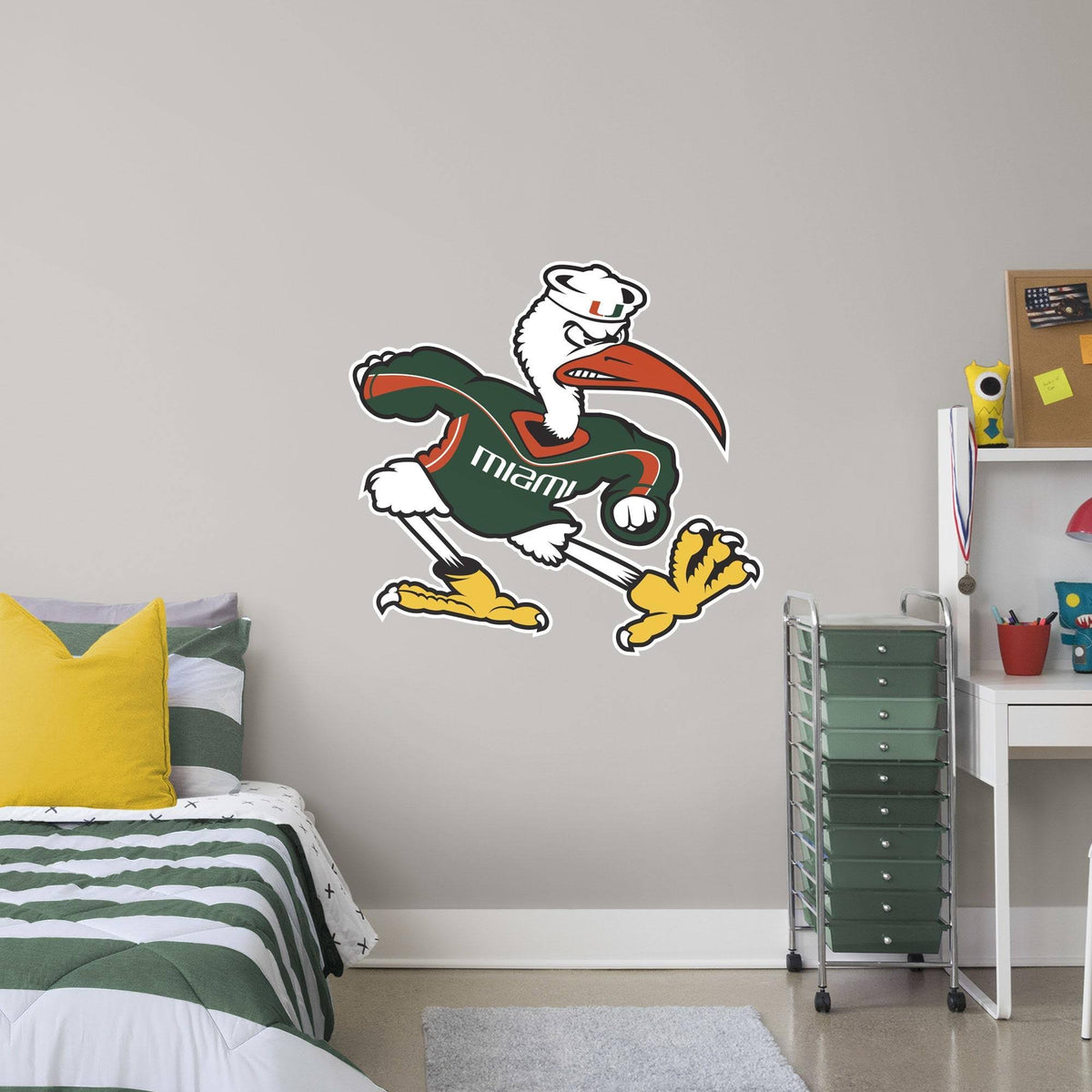 Miami Hurricanes Wall Decal A6313