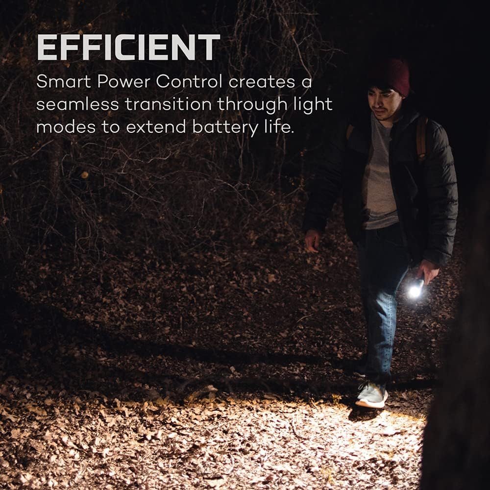 Black Rechargeable Waterproof Handheld Flashlight R3094