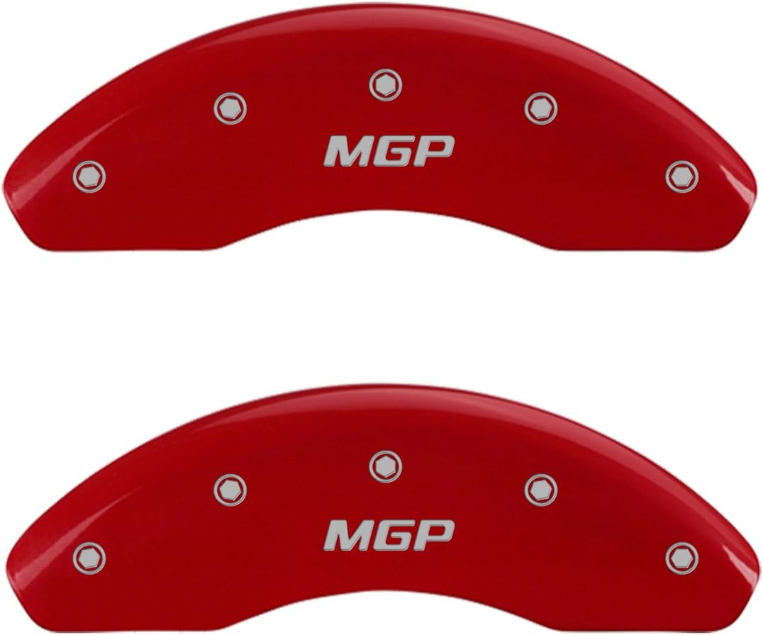 Set of 4 Front and Rear Red Caliper Covers E879320