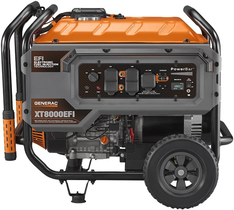 8000 Watt Electronic Fuel Injection Portable Generator I267