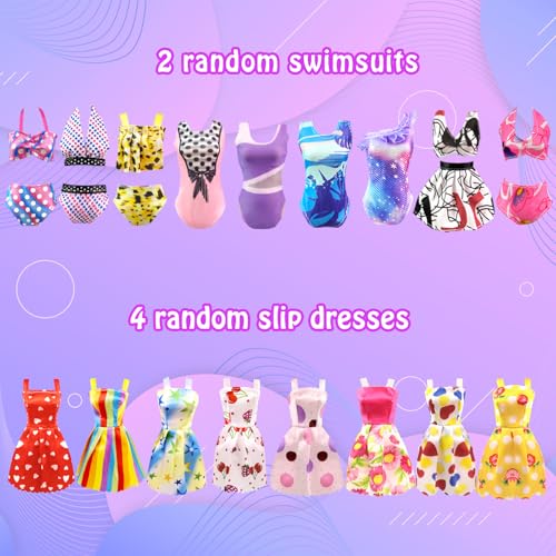 82PCS Doll Clothes and Accessories with Closet for 11.5 Inch Doll G180