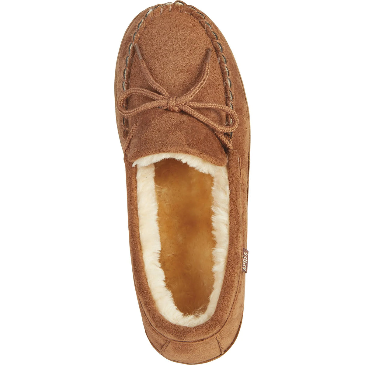 Brown Fleece Moccasins K91870