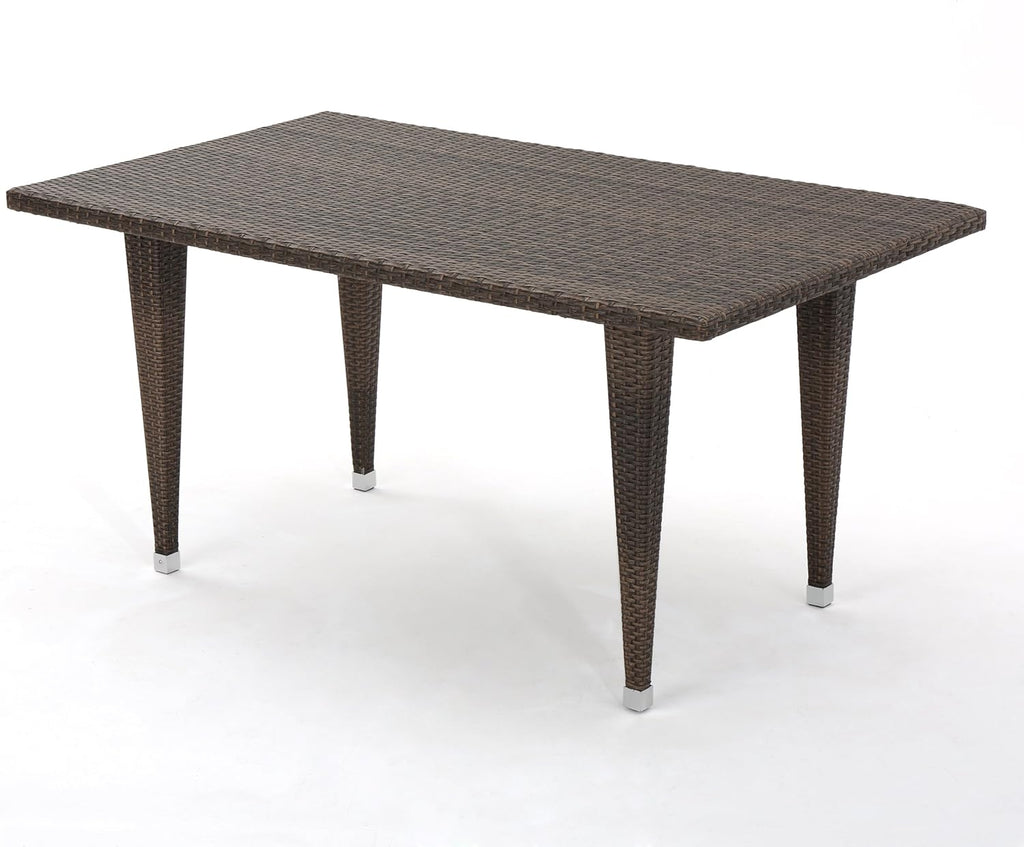Outdoor Rectangular Wicker Dining Table D803648