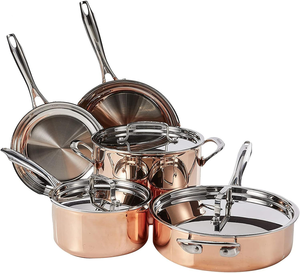 Copper Collection Cookware Set P36114
