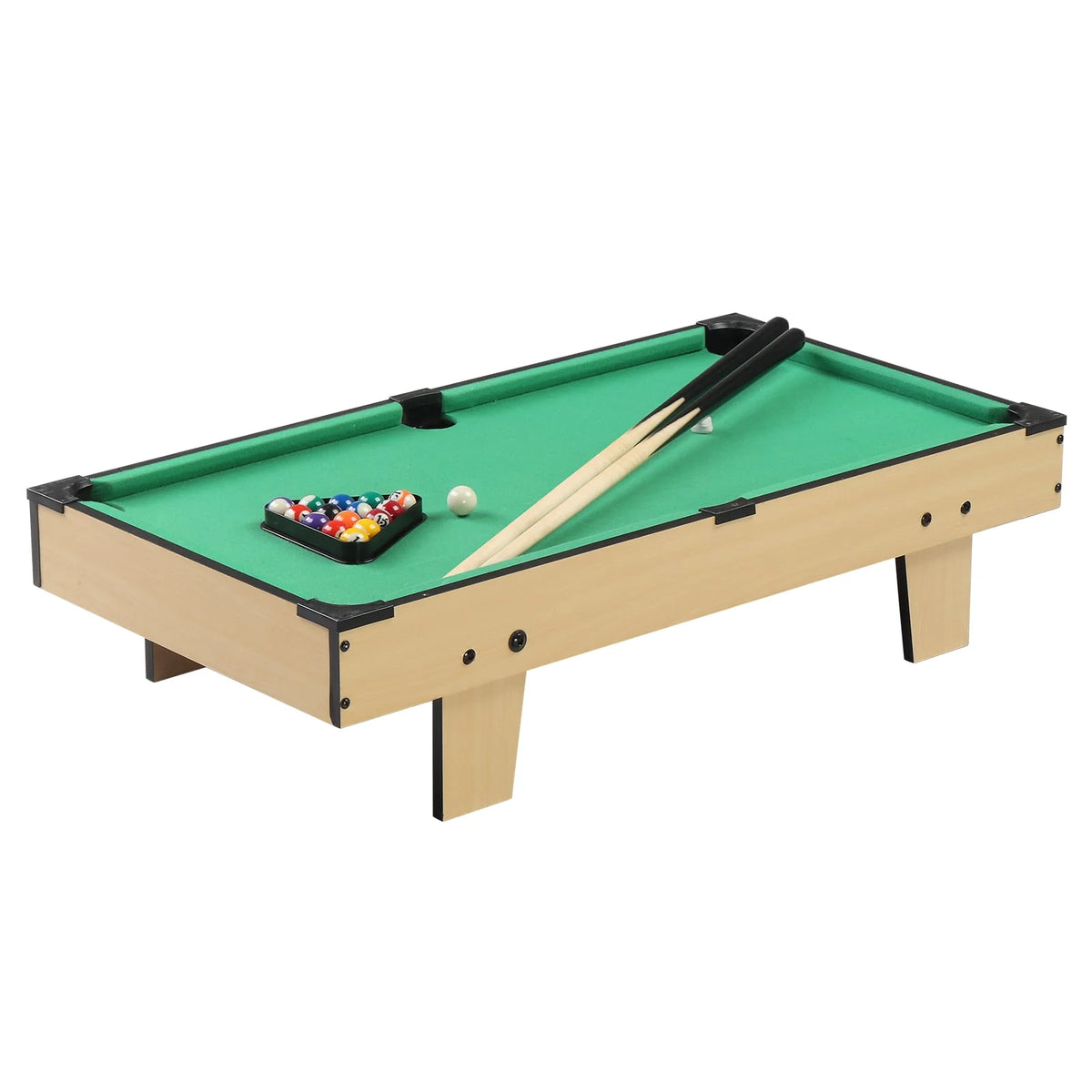 4-in-1 Multi Game Table Brown C318499