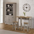 3 Piece Drop Leaf Pine Solid Wood Dining Set S91322