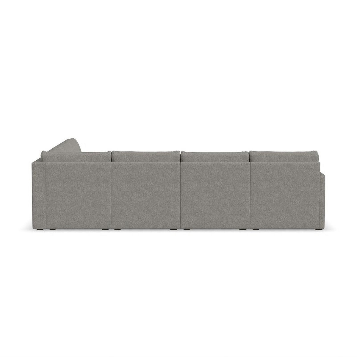 Gray 6 Seat Sectional with Performance Fabric K829009