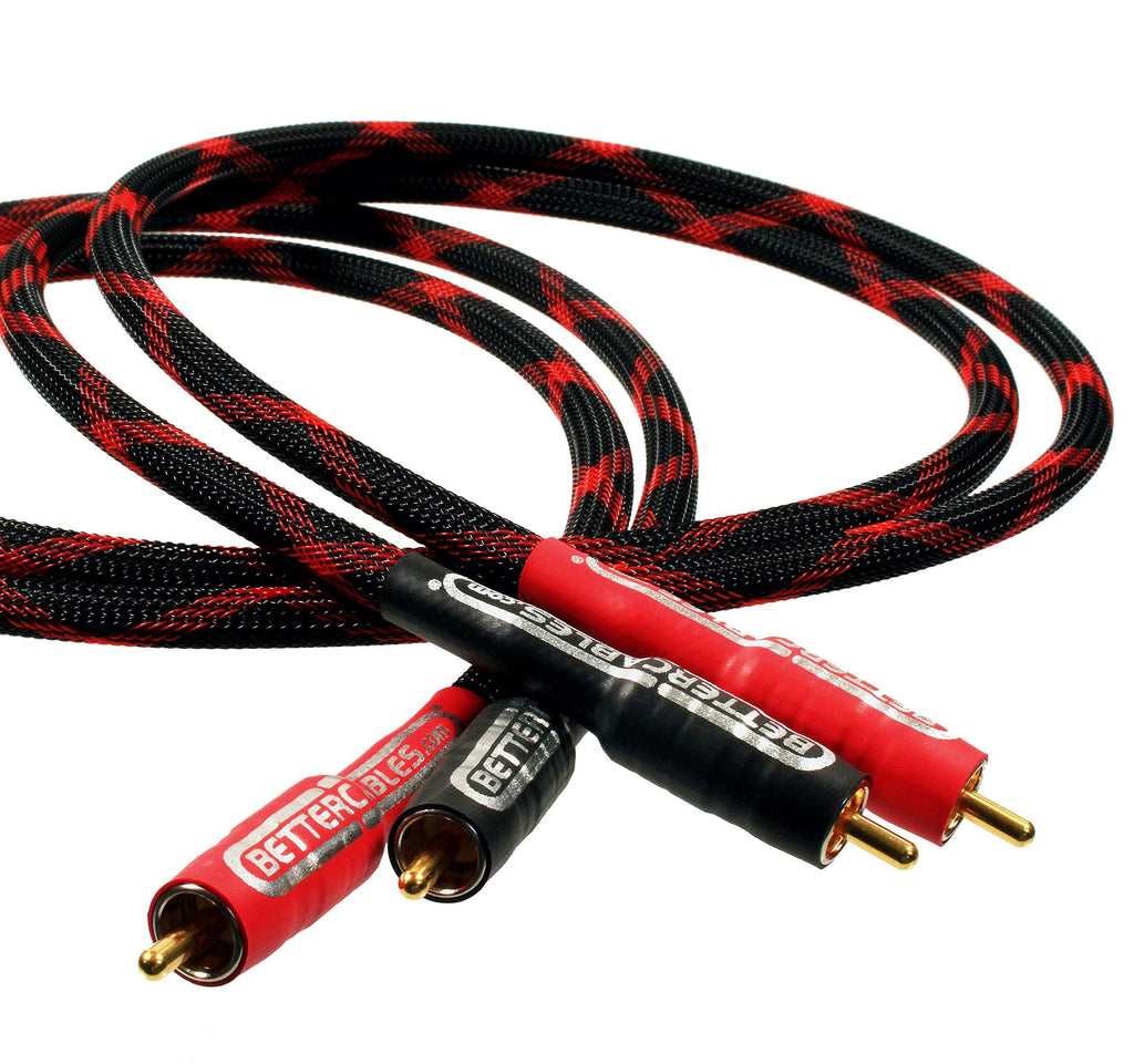 Silver Serpent Audio Interconnect RCA Cables Stereo Pair X929