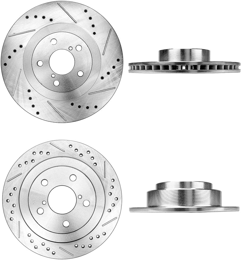 Drilled Slotted Brake Rotors R9742