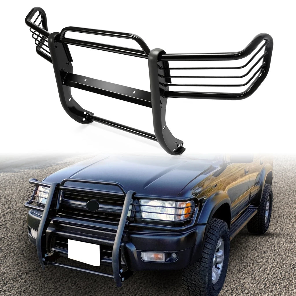 Black Steel Front Bumper Protector Brush Guard S84925