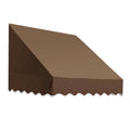 8.38 ft. Wide Brown Window Awning G474