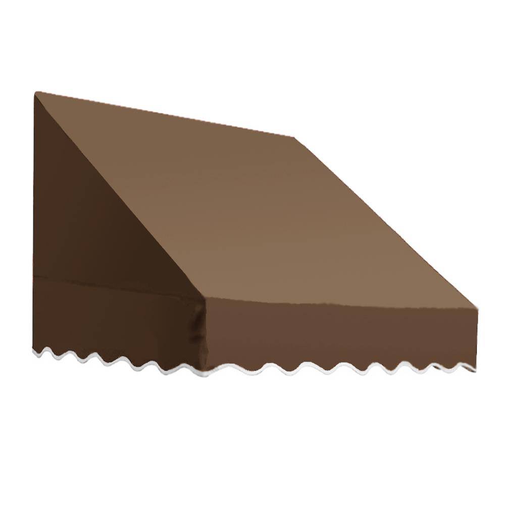 8.38 ft. Wide Brown Window Awning G474