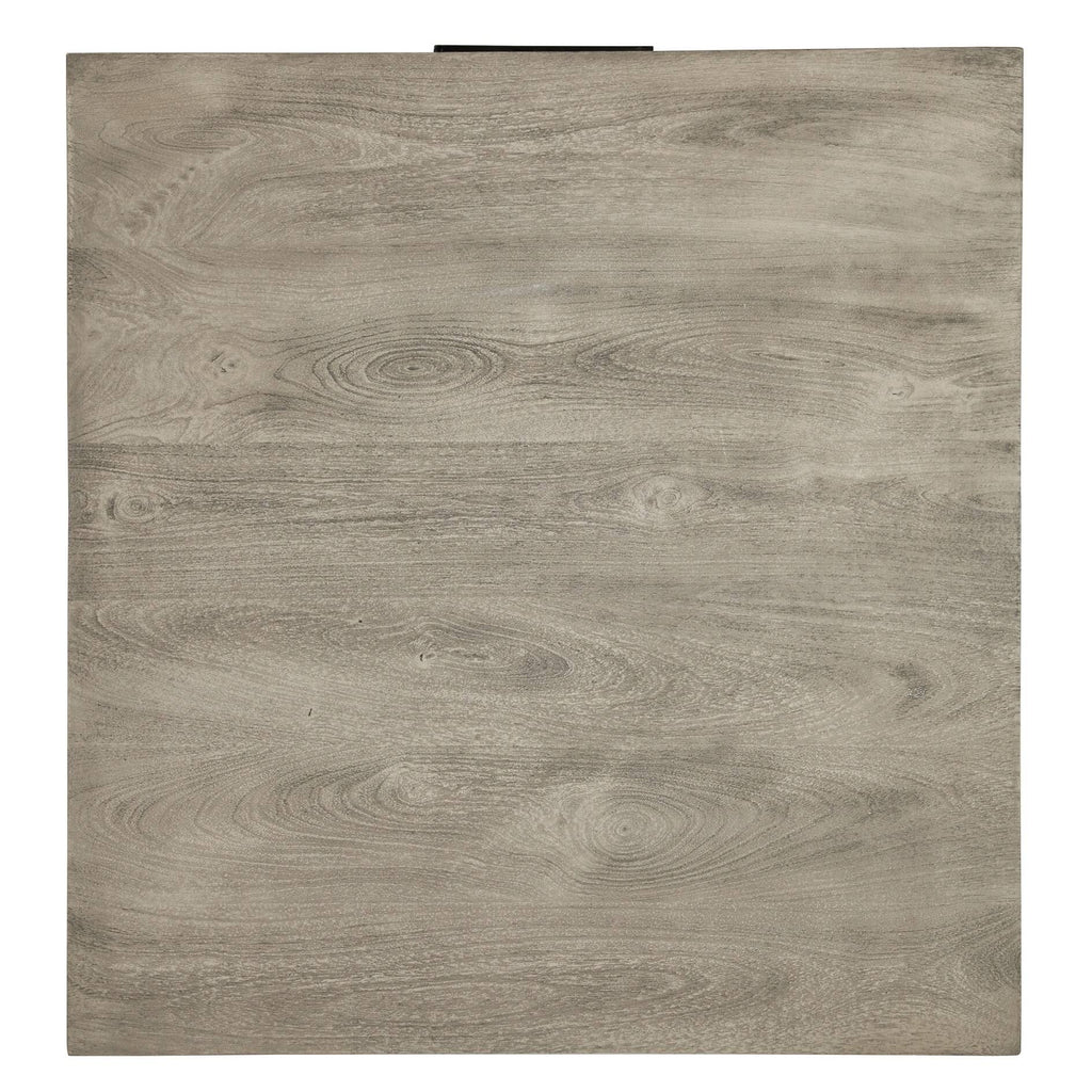 Gray End Table with Drawer C28285