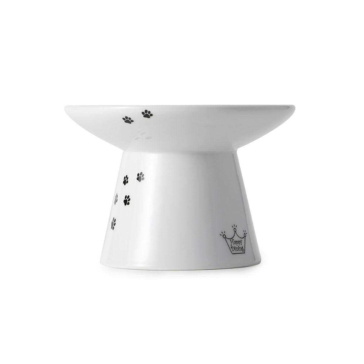 Extra Wide Raised Cat Food Bowl B63718