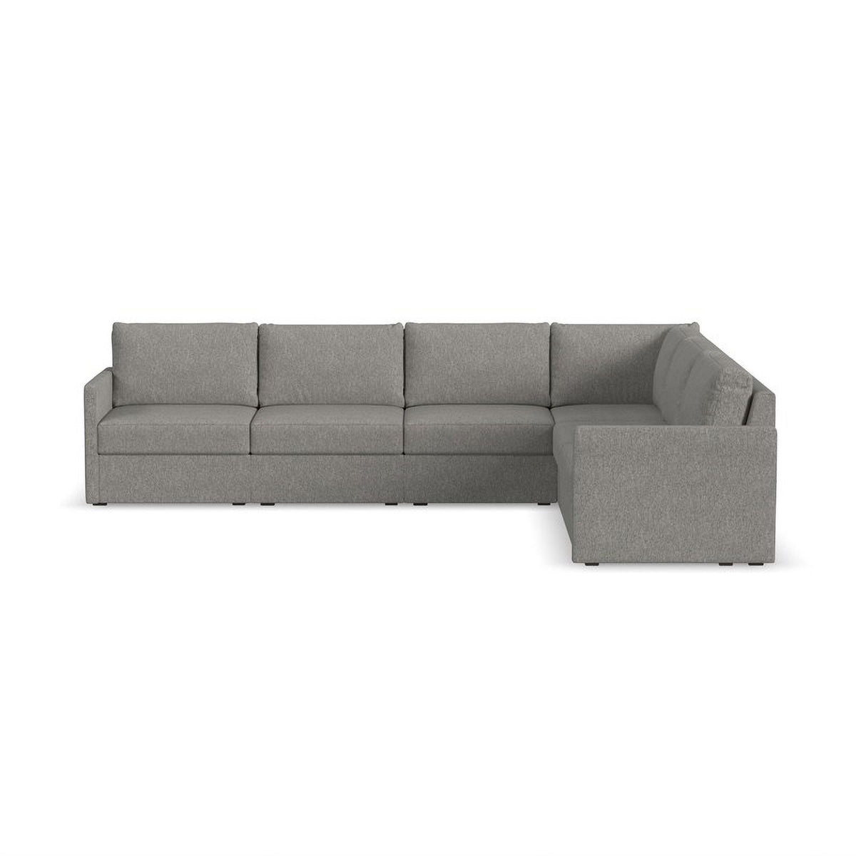 Gray 6 Seat Sectional with Performance Fabric K829009