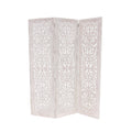Whitewashed 3 Panel Room Divider A2336