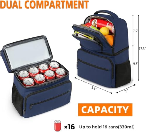 26 Cans Insulated Leakproof Cooler Backpack K670