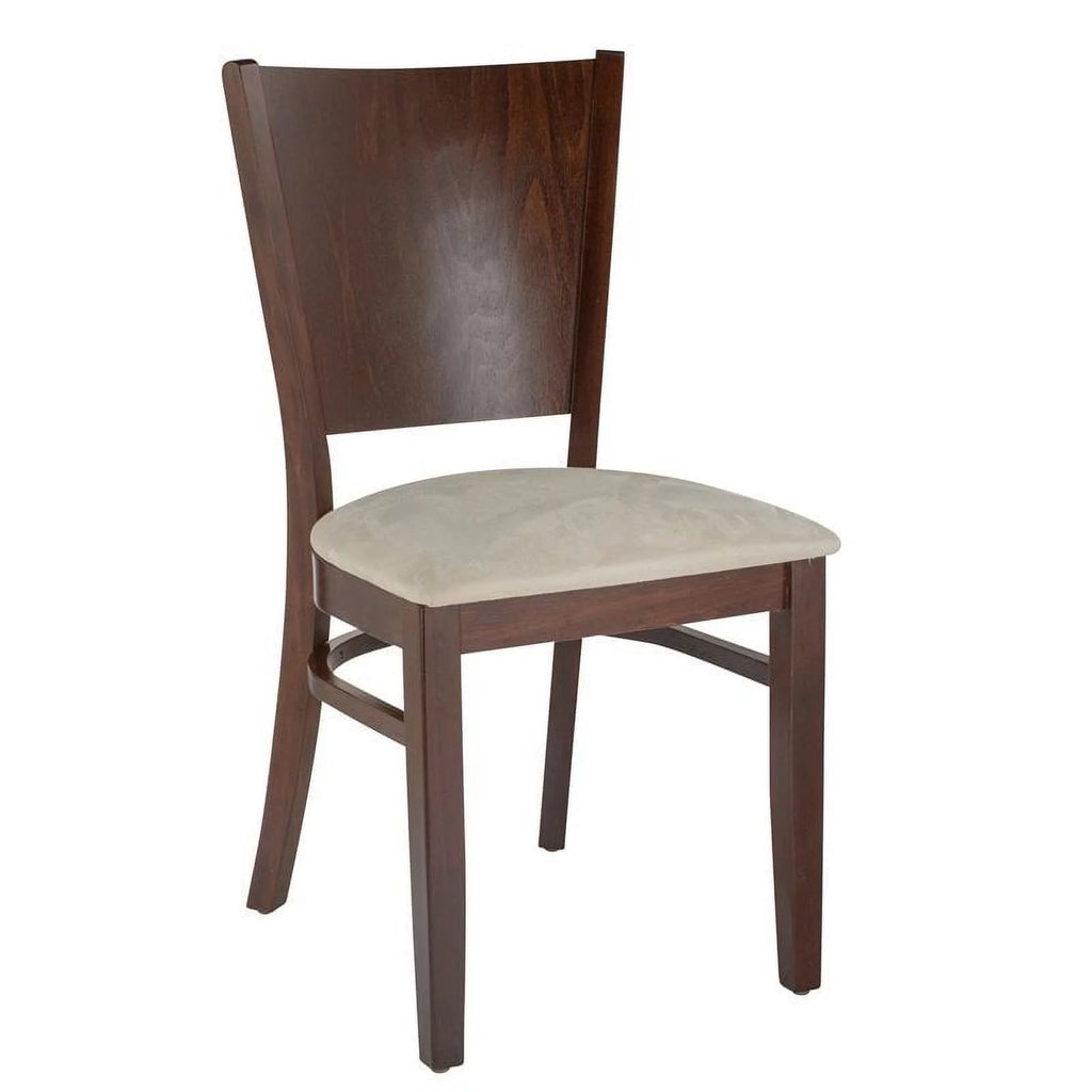 Walnut Side Chair Set of 2 V730