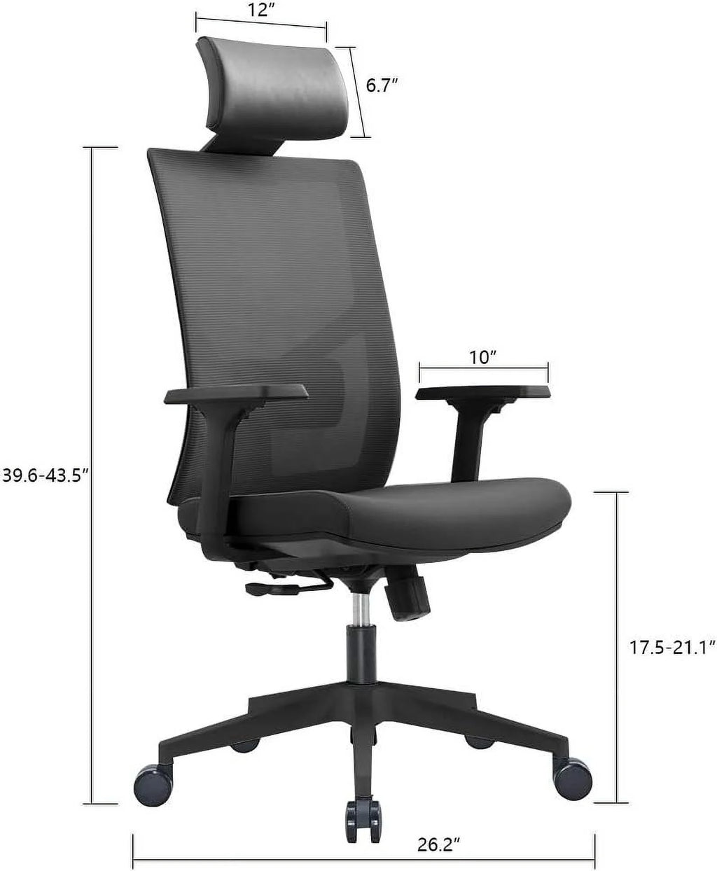Ergonomic Mesh Office Chair with Lumbar Support G1089
