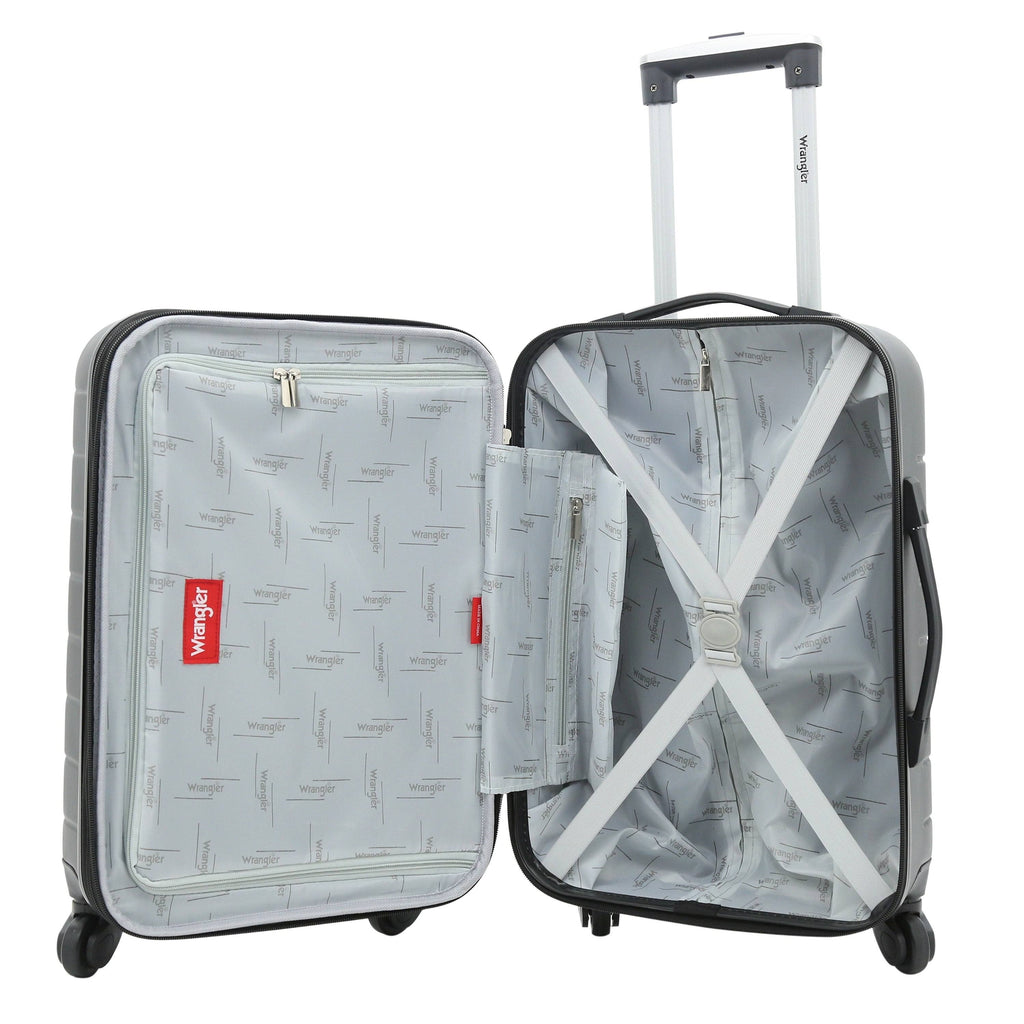 2-Piece Rolling Carry-On Set Navy P4271