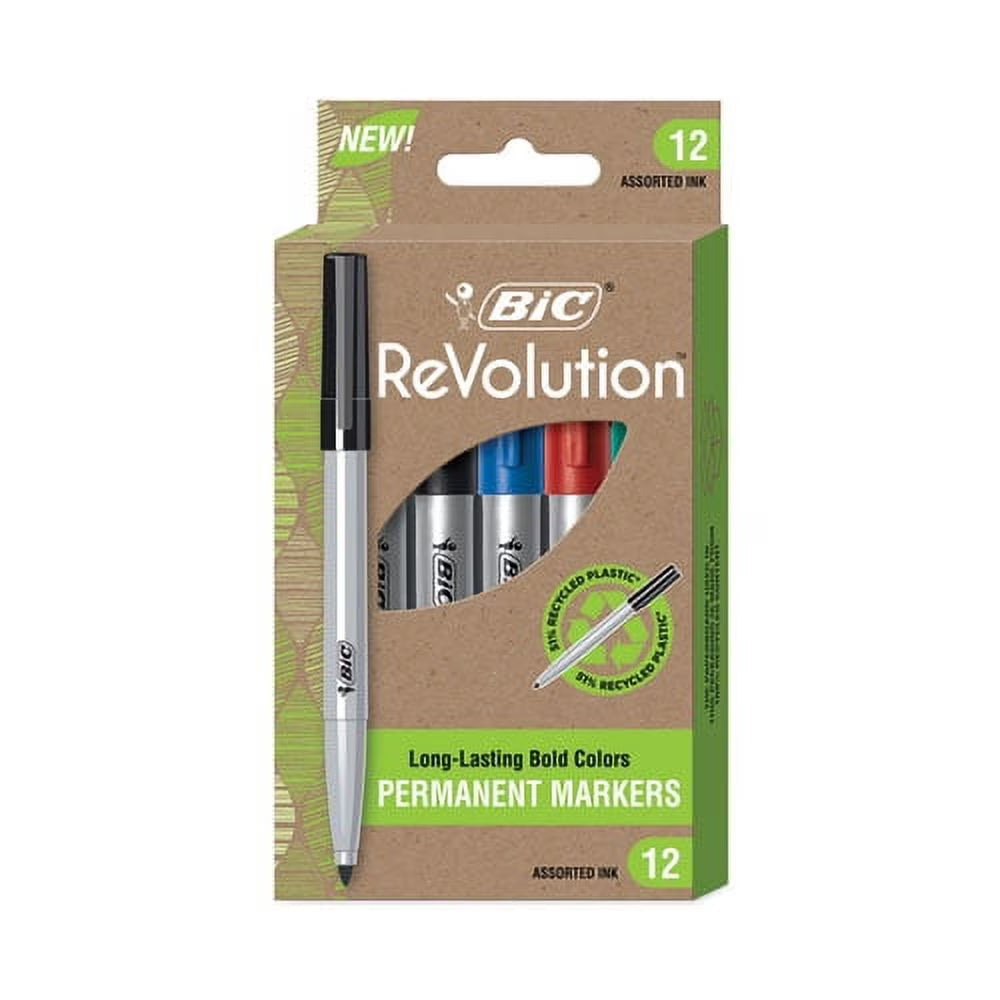 Fine Bullet Tip Permanent Markers, Assorted Colors, Bundle of 5 Dozen K58875