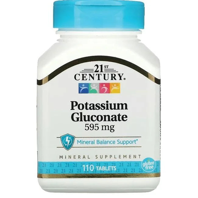 Potassium Gluconate 99 mg 110 Tablets E103