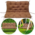 Waterproof Sun-Resistant Outdoor Bench Cushion with 8 Nonslip Ties G38882