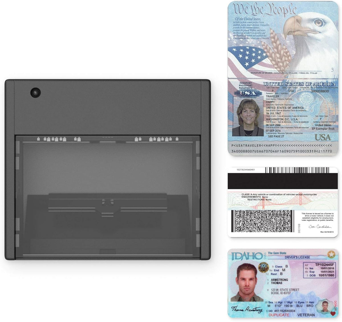 Passport and Driver's License Scanner with Global Software O18585