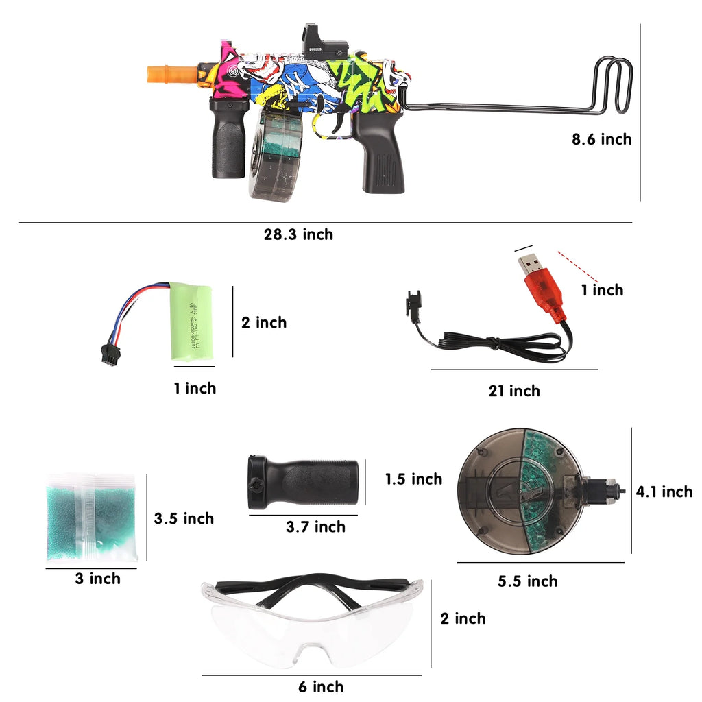 Gel Ball Blaster with 15,000 Water Beads K84221