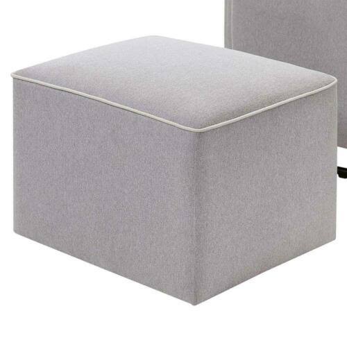 Grey Swivel Glider and Ottoman Z690867