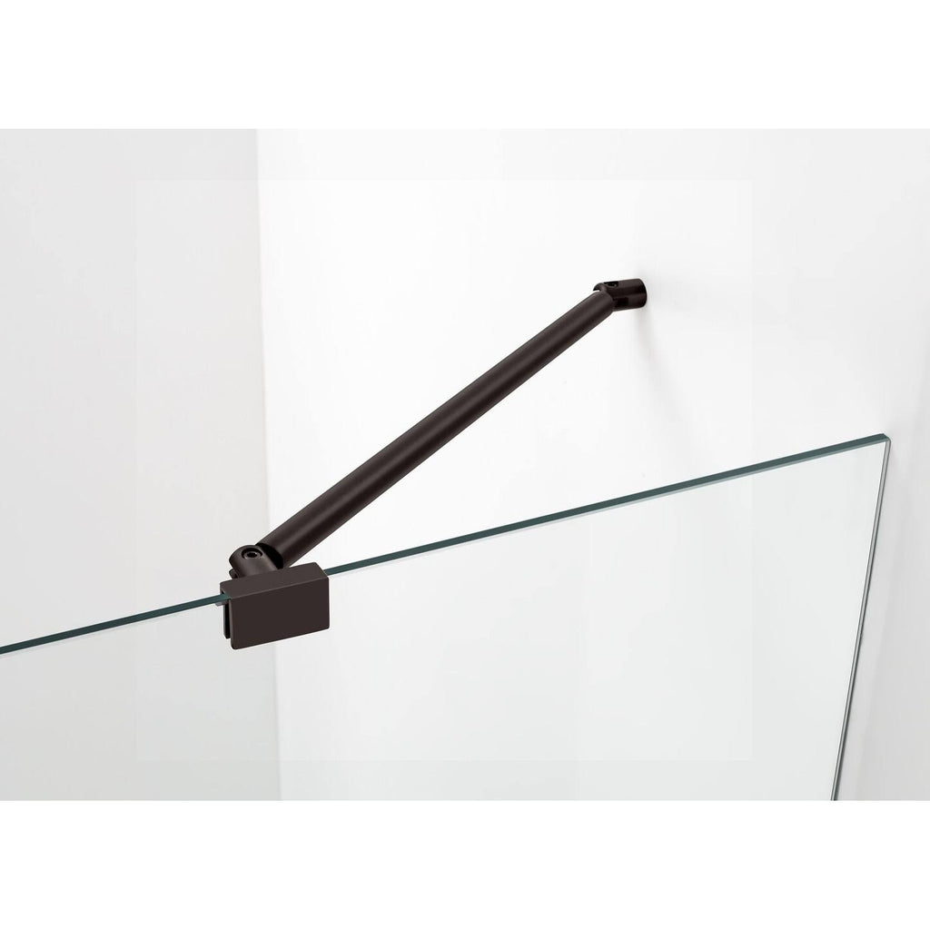 Chrome Frameless Square Shower Enclosure L197354