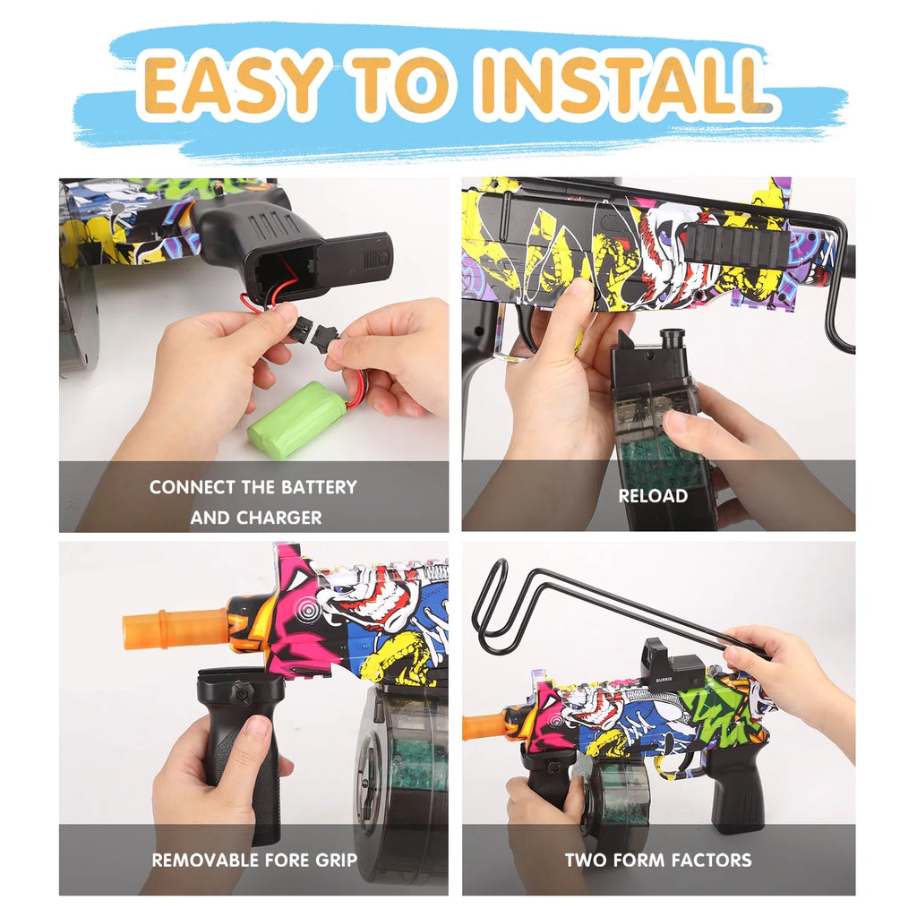 Gel Ball Blaster with 15,000 Water Beads K84221