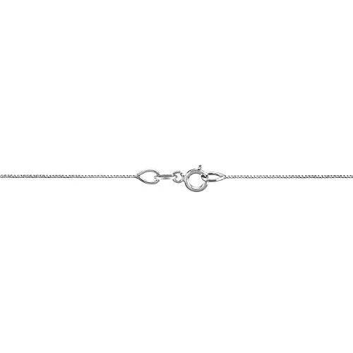 Platinum Bezel-set Solitaire Moissanite Pendant Necklace 16 to 18-inch V172005