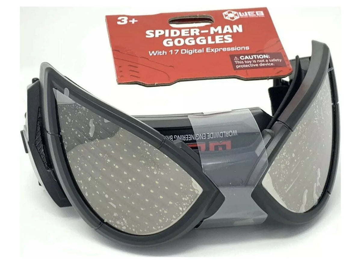 Spider Man Goggles with 17 Digital Expressions V1384