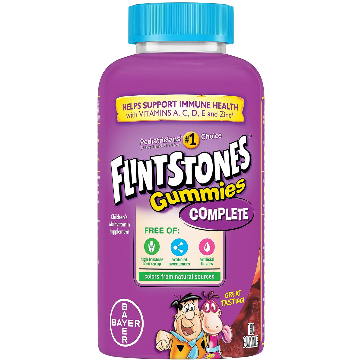 Kids Vitamins with Vitamin C, Assorted Flavors, 180 Count O711257