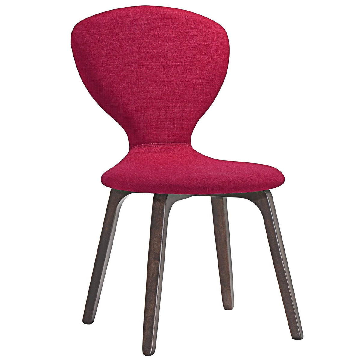 Walnut Beige Dining Side Chair V606398