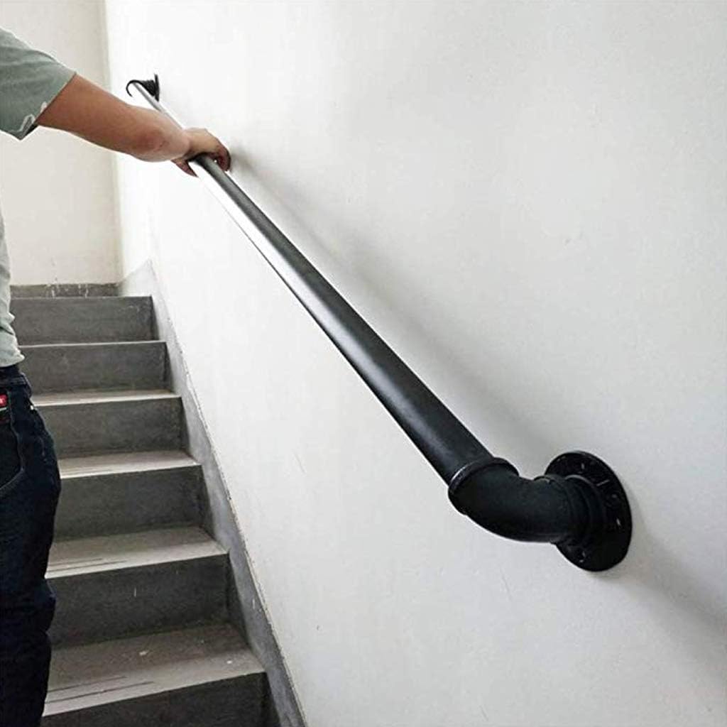 Wrought Iron Banister Rail Handrail for Stairs T408650
