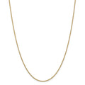 14k Gold 1.6mm Cable Chain Necklace 30 Inch 5.0 Grams O5104
