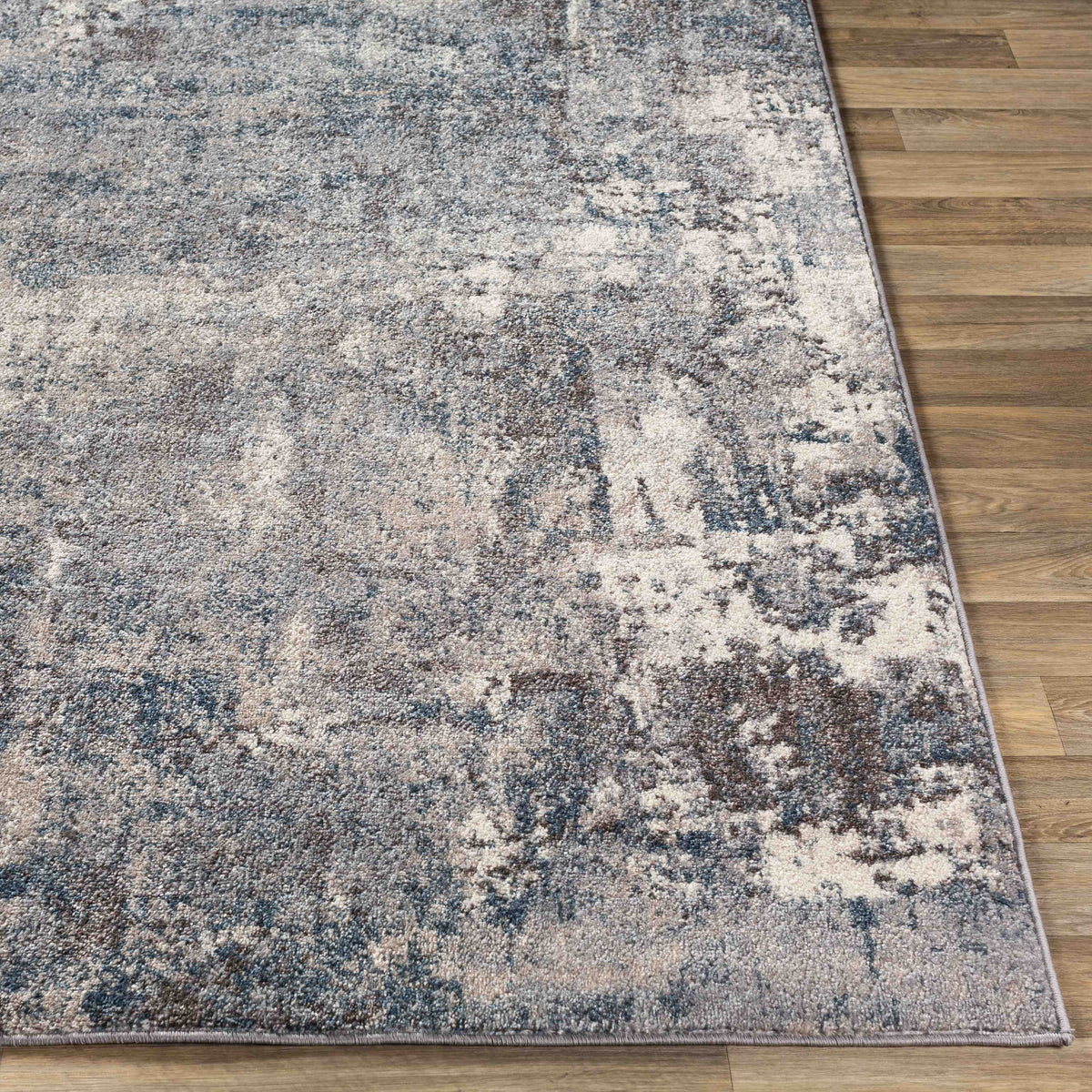7x7 Teal Square Area Rug O262803