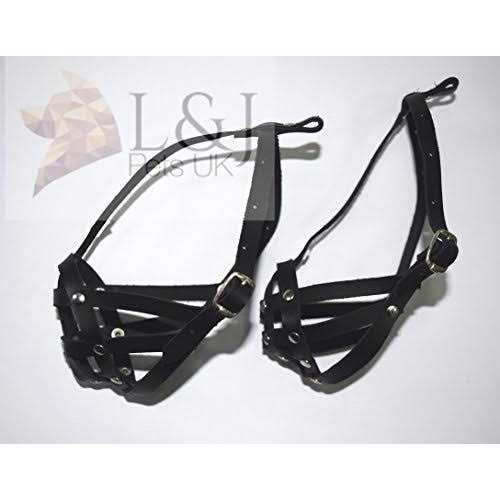 Leather Dog Muzzle X835