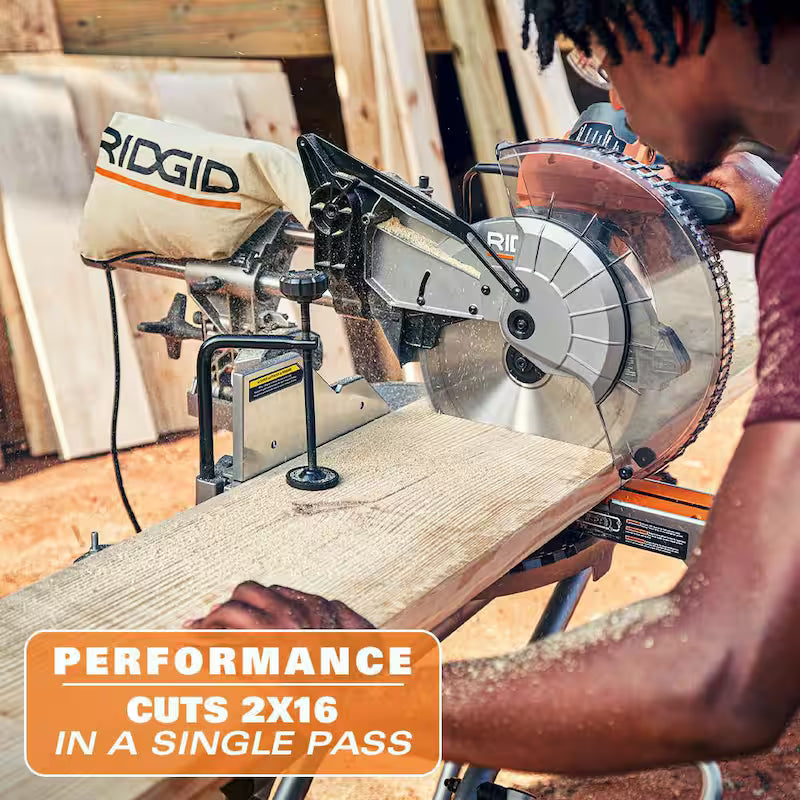 12 in. Dual Bevel Sliding Miter Saw Z559202