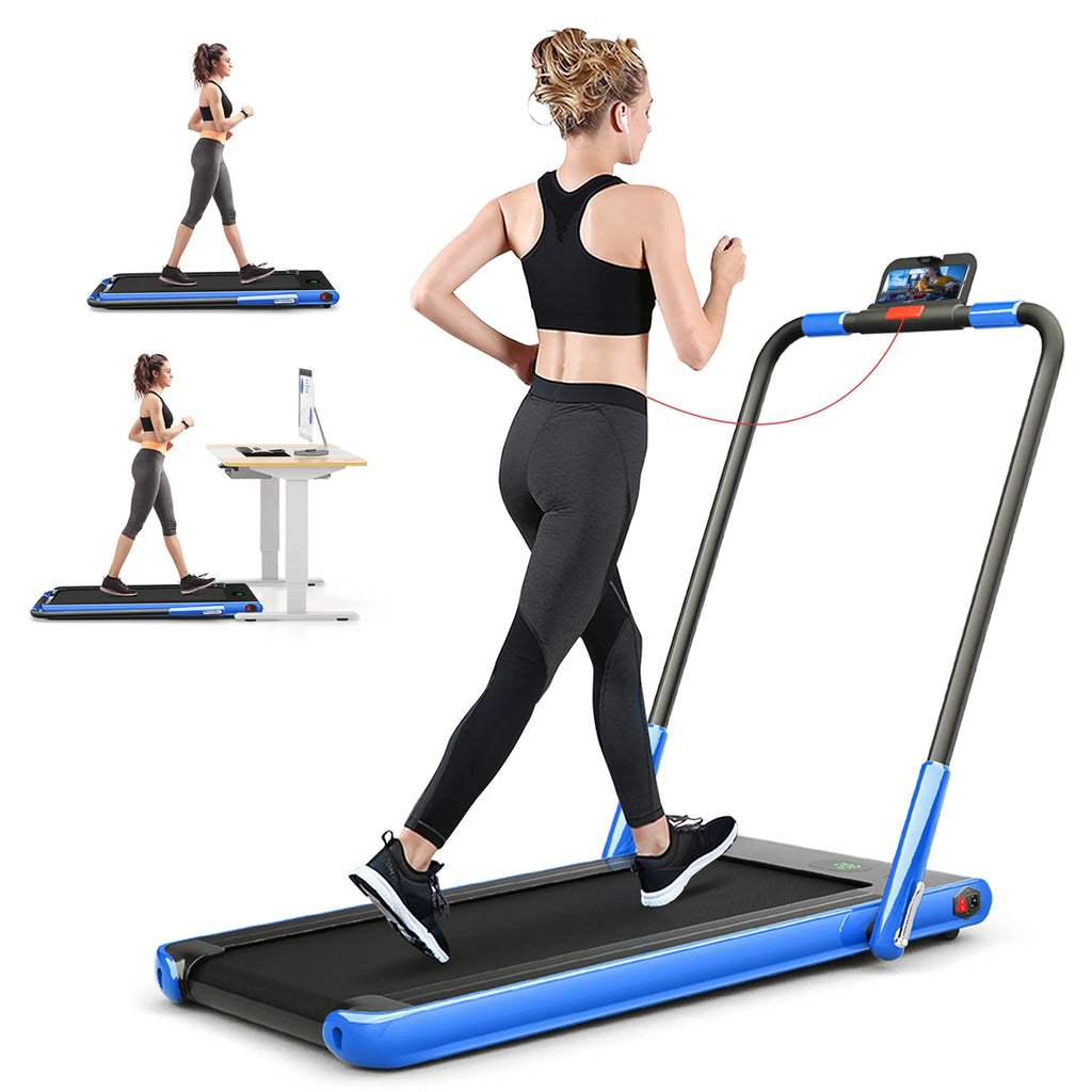 2.25HP 2-in-1 Folding Under Desk Treadmill C34318