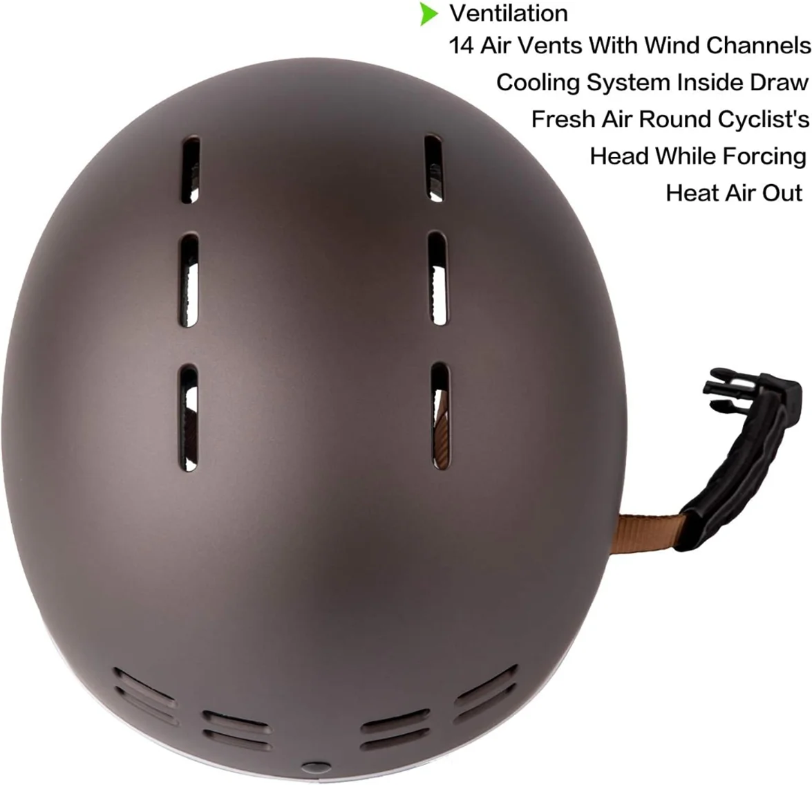 Rose Gold Adjustable Road Bike Helmet M5536
