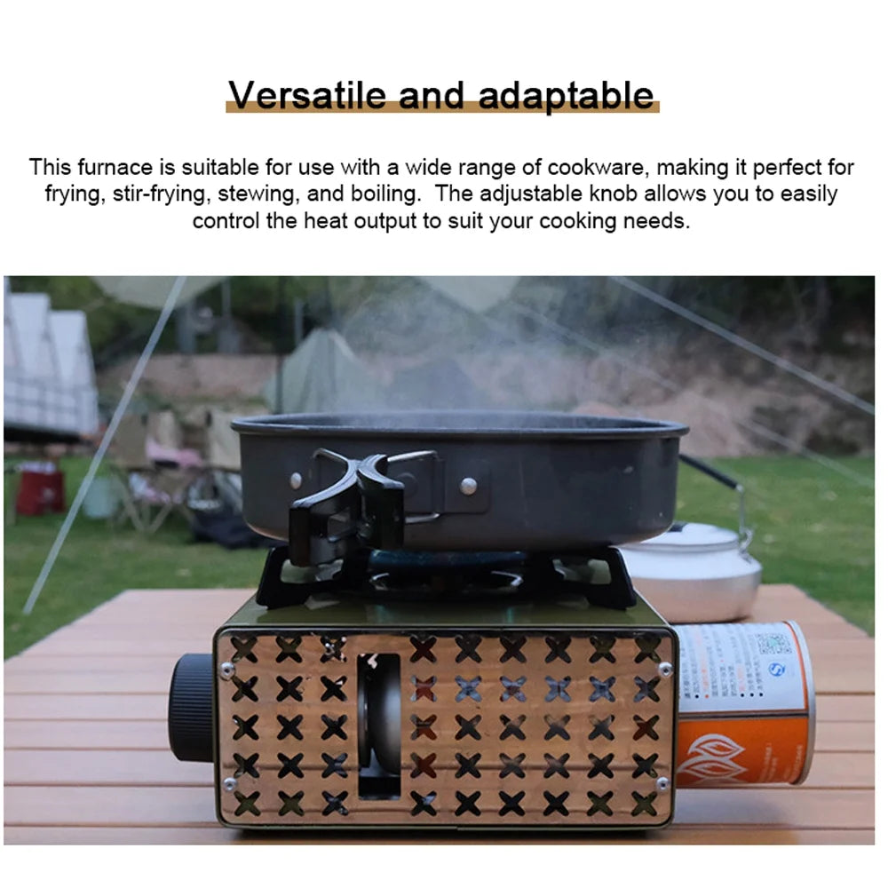 2000W Camping Metal Stove with Storage Bag G39445